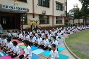 Mahadevi Birla World Academy-Yoga Activity